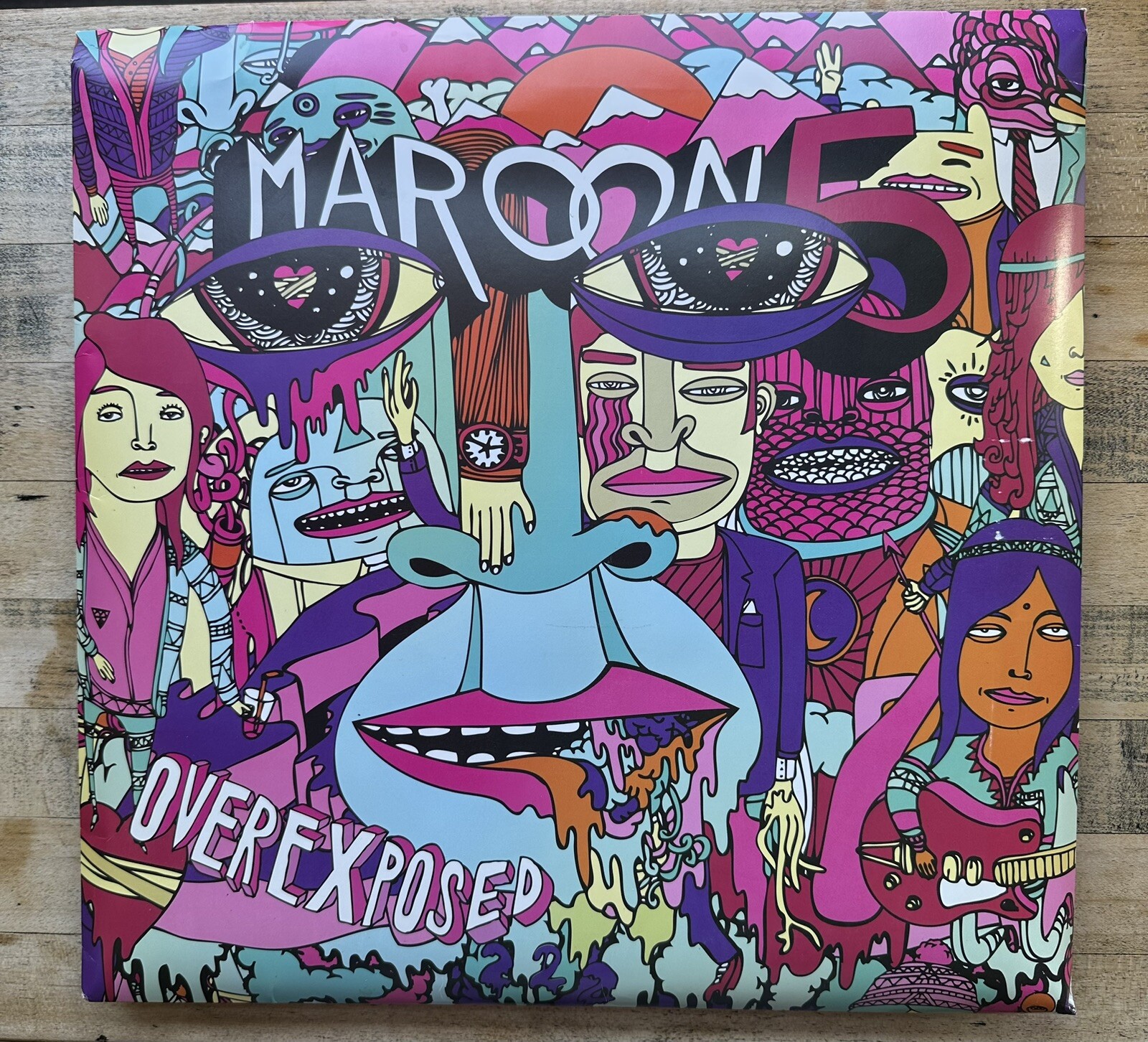 MAROON 5 OVEREXPOSED LIMITED EDITION NUMBERED VINYL BOX SET 0561/1000