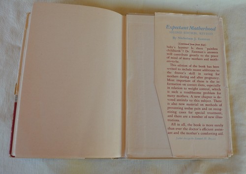 HCDJ Expectant Motherhood by Nicholson J Eastman 2nd Ed Revised 1947 Illustrated - Picture 17 of 18