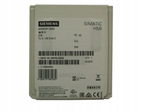 Neu im Karton Siemens 6AV2181-8XP00-0AX0 6AV2 181-8XP00-0AX0 Speicherkarte - Bild 4 von 4
