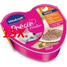 15 X Vitakraft Cat Poesie Creation Vaschetta Con Tacchino In Salsa Di Formaggio