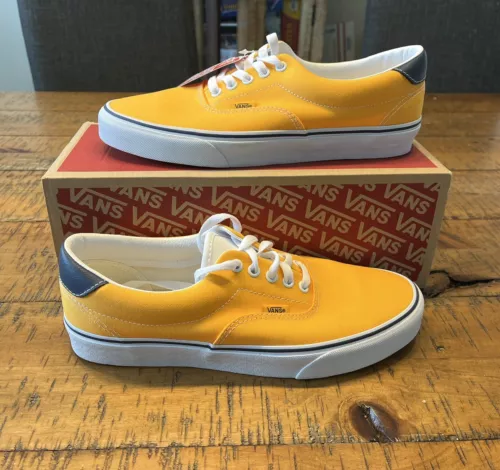 VANS Era 59 | Skating Shoes | (T&L) Saffron/True White | M 10 W 11.5