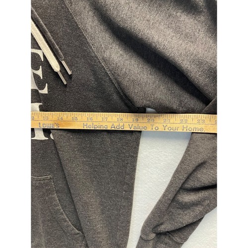 Lake Bum Hoodie Sweatshirt Pullover Gray Size Large - Picture 7 of 10