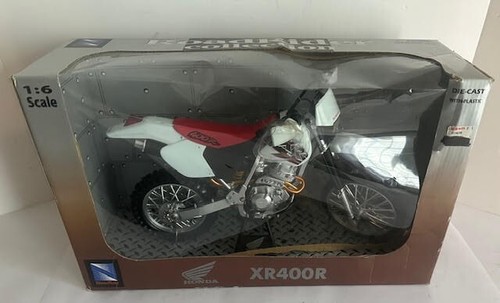 NUEVO DE COLECCIÓN NUEVO RAY Honda XR 400R Moto Escala 1:6 - Raro Diecast