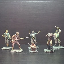 Hawthorne Village Port Royal Attack Pirates Of The Caribbean Complete W/O COA