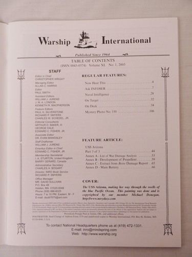 Warship International USS Arizona Pearl Harbor Angriff Special 3 Ausgaben NEUWERTIG - Bild 5 von 5