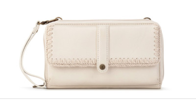 The Sak Sequoia Smartphone Crossbody Bag | Stone Leather NWT