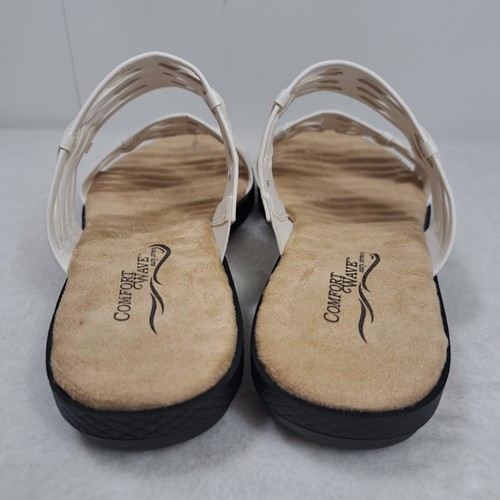 Easy Street Comfort Wave Agata Damen-Pantoletten mit zwei Riemen weiß Größe 6 N - Bild 6 von 11