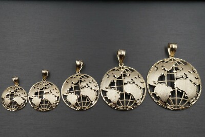 Details about 10K Solid Yellow Gold Diamond Cut 0.75" Tiny World Globe Charm Pendant. Details about 10K Solid Yellow Gold Diamond Cut 0.75" Tiny World Globe Charm Pendant.