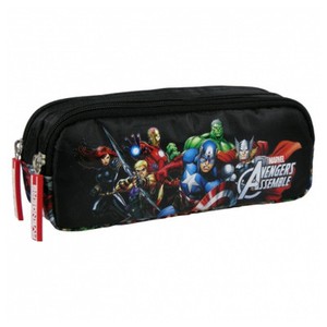 Avengers Assemble Pencil Case Tube Iron Man Hulk Captain America School