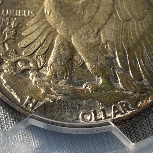 1944 P Walking Liberty, Half Dollar Planchet Flaw Mint Error Rainbow Tone🌈 - Picture 19 of 20