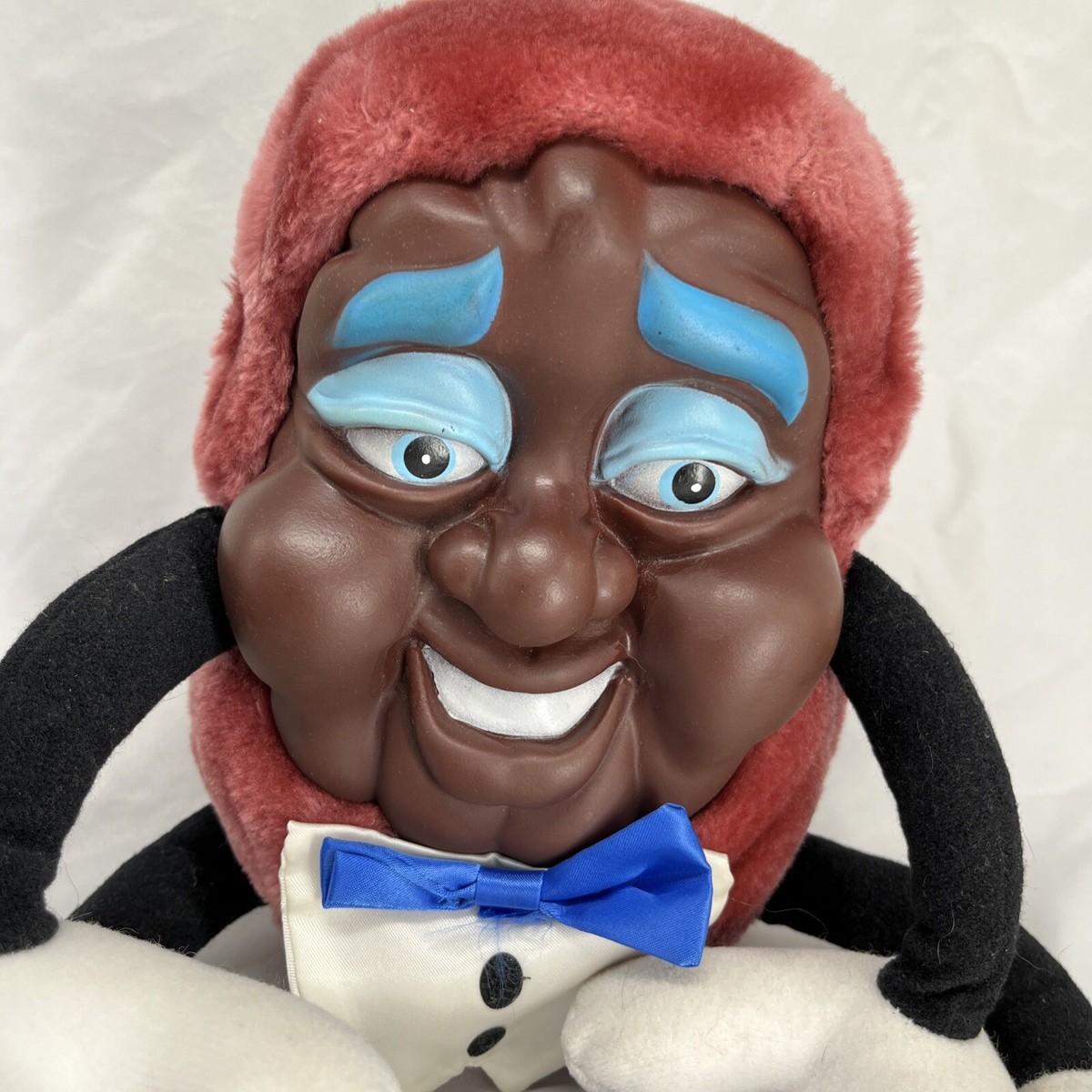 Vintage California Raisins Rubber Face Plush Stuffed Toy