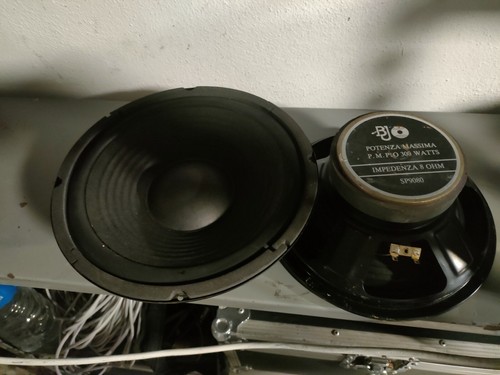 Coppia woofer BJO SP9080 da 20" 8 ohm 300 watt - Foto 3 di 4