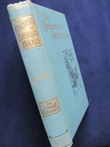 ARTHUR CONAN DOYLE ADVENTURES & MEMOIRS OF SHERLOCK HOLMES 1st Eds, 1st Issues - Picture 6 of 12