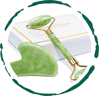 Jade Roller & Gua Sha Gift Box Jade Roller & Gua Sha Gift Box
