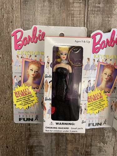 1995 Barbie Keychains Lot of 2 New 701-1 & 700-1 - Imagen 3 de 9