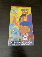 Blues Clues Meet Joe(VHS 2002) Nickelodeon Sealed Screener Promo