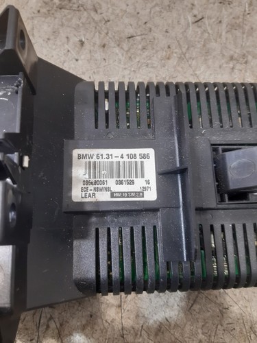 2001 BMW 3 SERIES E46 HEADLIGHT CONTROL SWITCH PANEL 4108586 - Picture 3 of 3