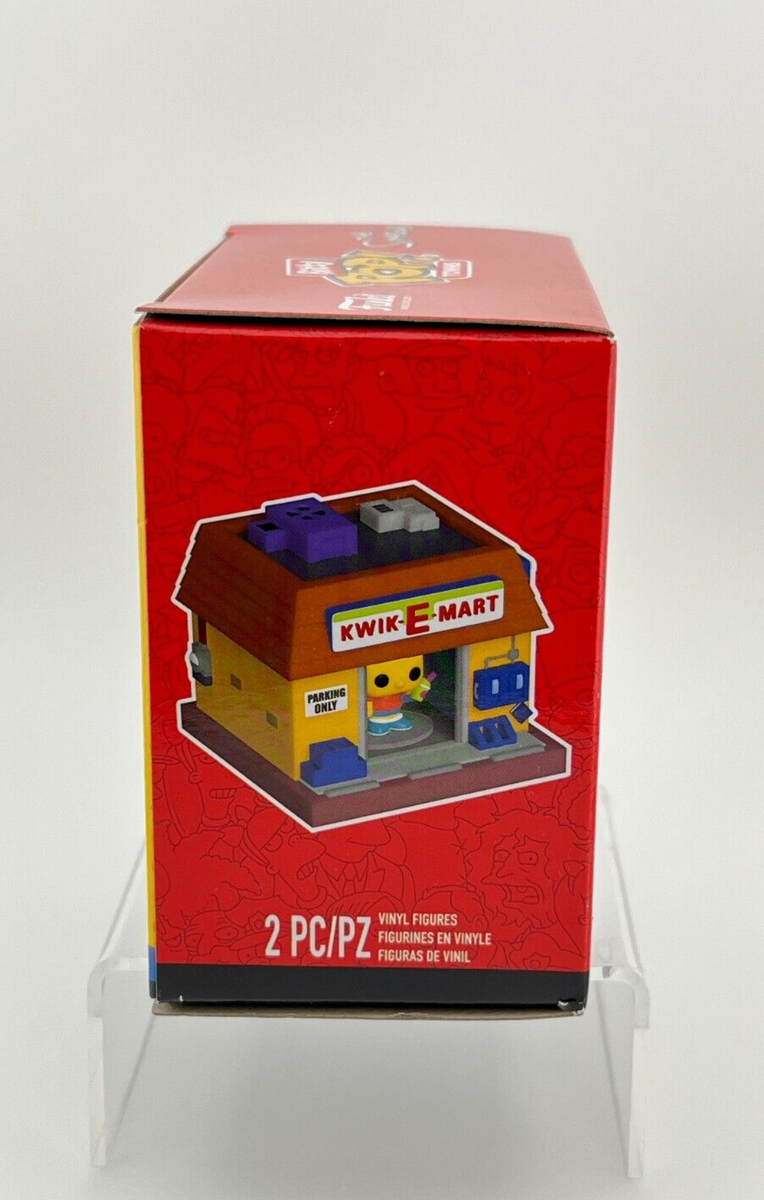 The Simpsons Bart & Kwik-E-Mart Funko Bitty Pop! Towns NEW