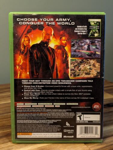 XBOX 360 Command & Conquer 3 Kane's Wrath Complete Tested Excellent Disc - Picture 3 of 6