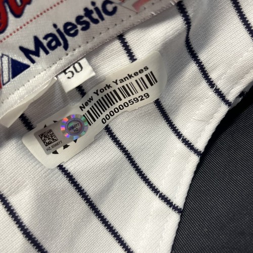 Jorge Posada Signed Game Worn NYY Jersey From #20 Jersey Retirement Day JSA COA - Picture 3 of 4