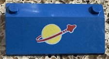 Lego 1x Blue Slope 3x6 3939p90 / Set 6890 Cosmic Cruiser Vf/Fn+ Rare!