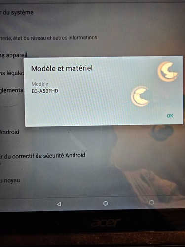 Tablette ACER Iconia 10 B3 A50FHD K7E4 - Imagen 9 de 18