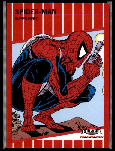 2023 Upper Deck 89 Fleer Marvel Throwbacks Red Complete Set 30 Cards Spider-Man - Picture 11 of 24