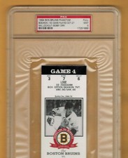 PSA 9 BOBBY ORR 1994 Unused Hockey Ticket Boston Bruins HIGHEST EVER GRADED 1/1