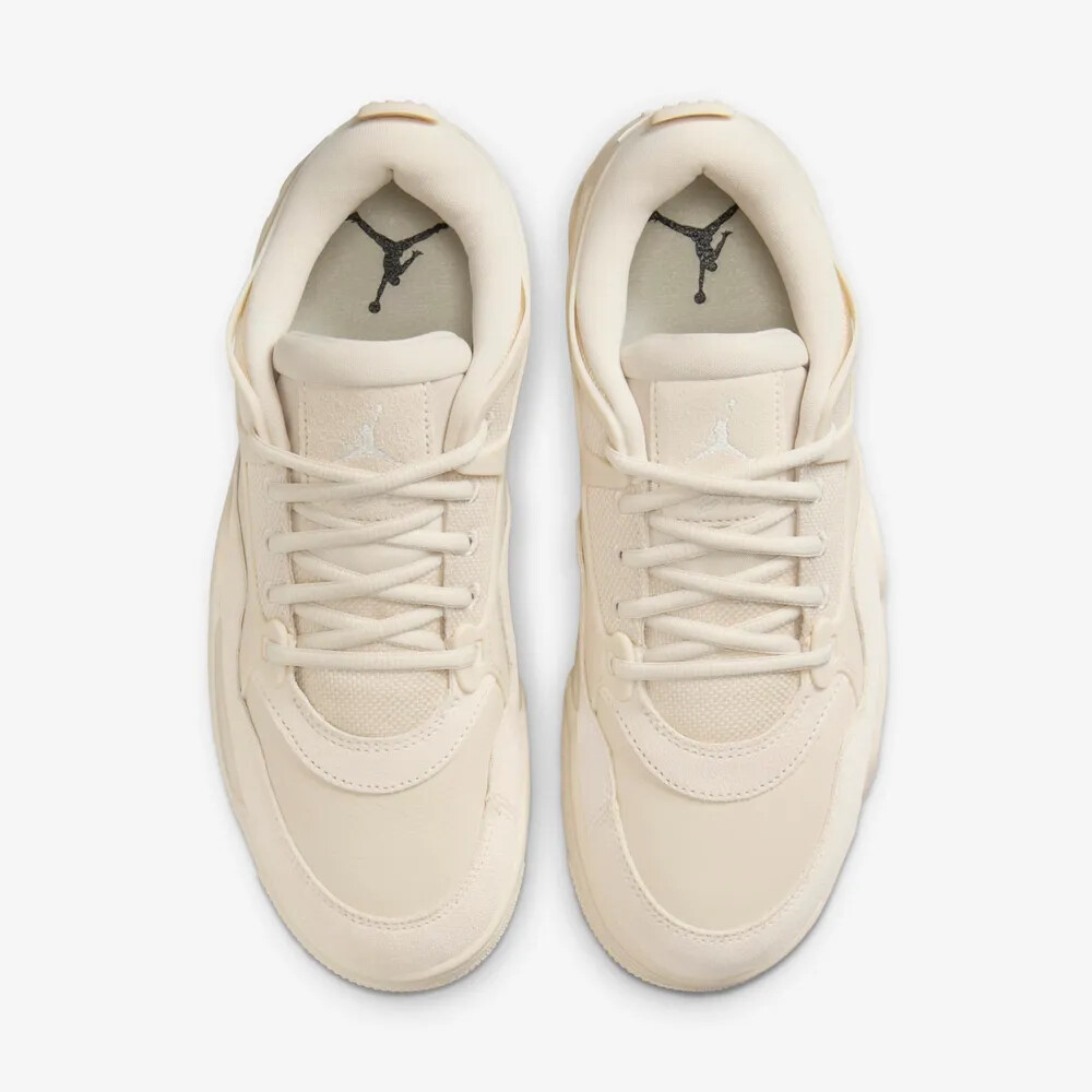 New Nike Women's Air Jordan 4 RM Low Shoes - Legend Light