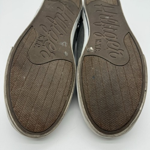 Tommy Hilfiger Grey Canvas Sneakers Shoes TMPHELIPO Men's 12 Classic Retro Boat - Picture 18 of 18