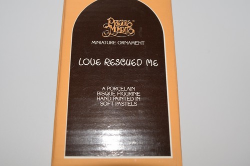 PRECIOUS MOMENTS - LOVE RESCUED ME - FIREMAN - ORNAMENT - Picture 6 of 10