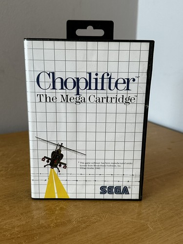 Choplifter - Sega Master System - PAL - Boxed Complete - Picture 2 of 7