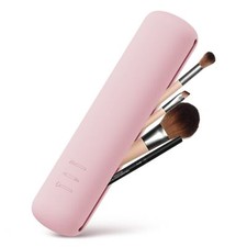BEZOX Trendy Makeup Brush Holder - Silicon Makeup Brush Travel Case Sleek Tra...