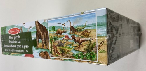 Melissa and Doug Dinosaurs Floor Puzzle 48 Pieces 3X2 Feet NEW Sealed - Picture 9 of 9