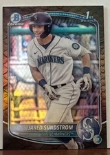 2025 Bowman Chrome 1st Card Reptilian #BCP-85 Jared Sundstrom   M31