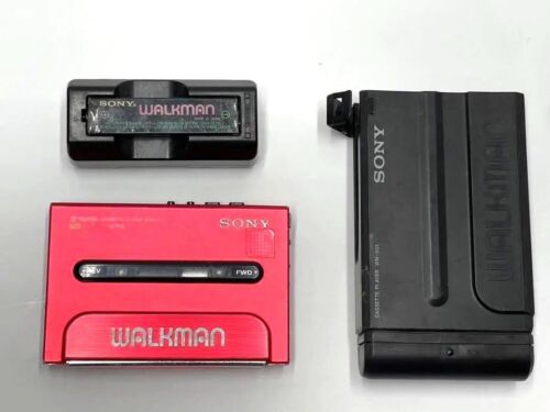 Sony WM-501 ROT Walkman Kassettenspieler Müll - Bild 2 von 11