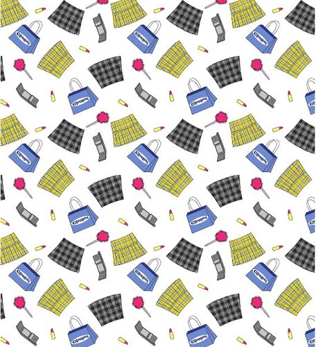 Clueless Tartan Skirt Cotton Fabric (2yrds 13inches)-Free Shipping - Bild 2 von 3