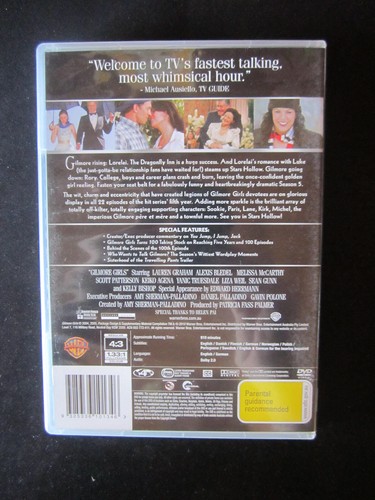 DVD GILMORE GIRLS THE COMPLETE 5 FIFTH SEASON GREAT **** MUST SEE **** - Picture 2 of 2