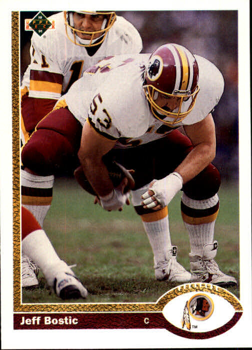 1991 Upper Deck #695 Jeff Bostic - NM