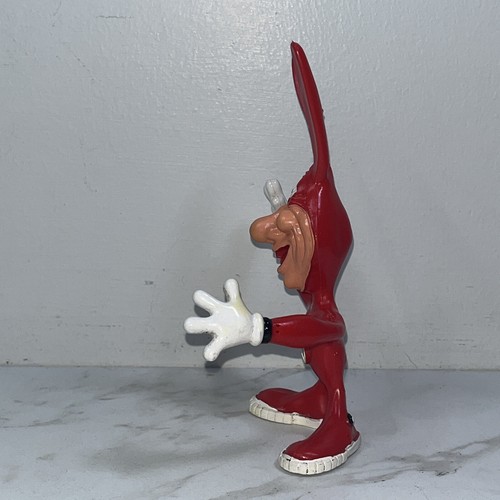 Vintage 1986 Dominos Pizza Noid 6" Bendable Action Figure Advertising Promo - Picture 4 of 7
