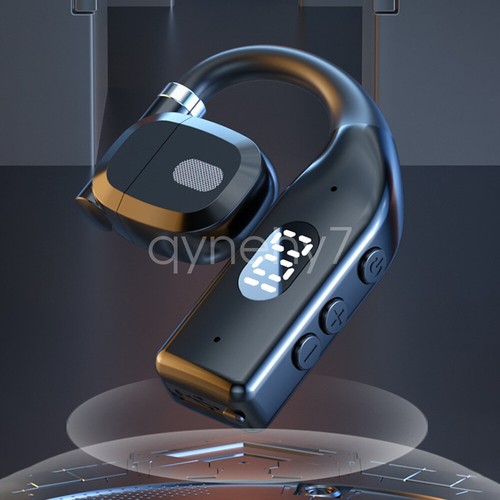 Bluetooth 5.3 Headset Wireless Earphones Earbuds Stereo Headphones Ear Hook NEW - Picture 28 of 32