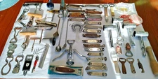Huge Lot 50+ Vintage Barware Corkscrews-Church Keys-Measurers-Bartender Supplies