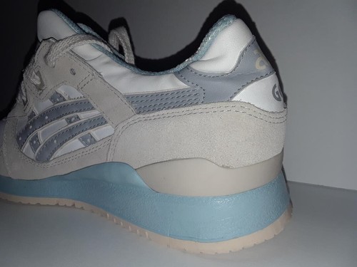 Damen Asics Gel Lyte III Größe 7,5 weiß hellgrau H6U9L-0113 - Bild 9 von 12