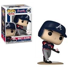 Funko Pop! MLB #109 Atlanta Braves Matt Olson w/ Protector