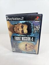 Front Mission 4 (Sony PlayStation 2, 2004) PS2 Black Label - Complete & Tested!
