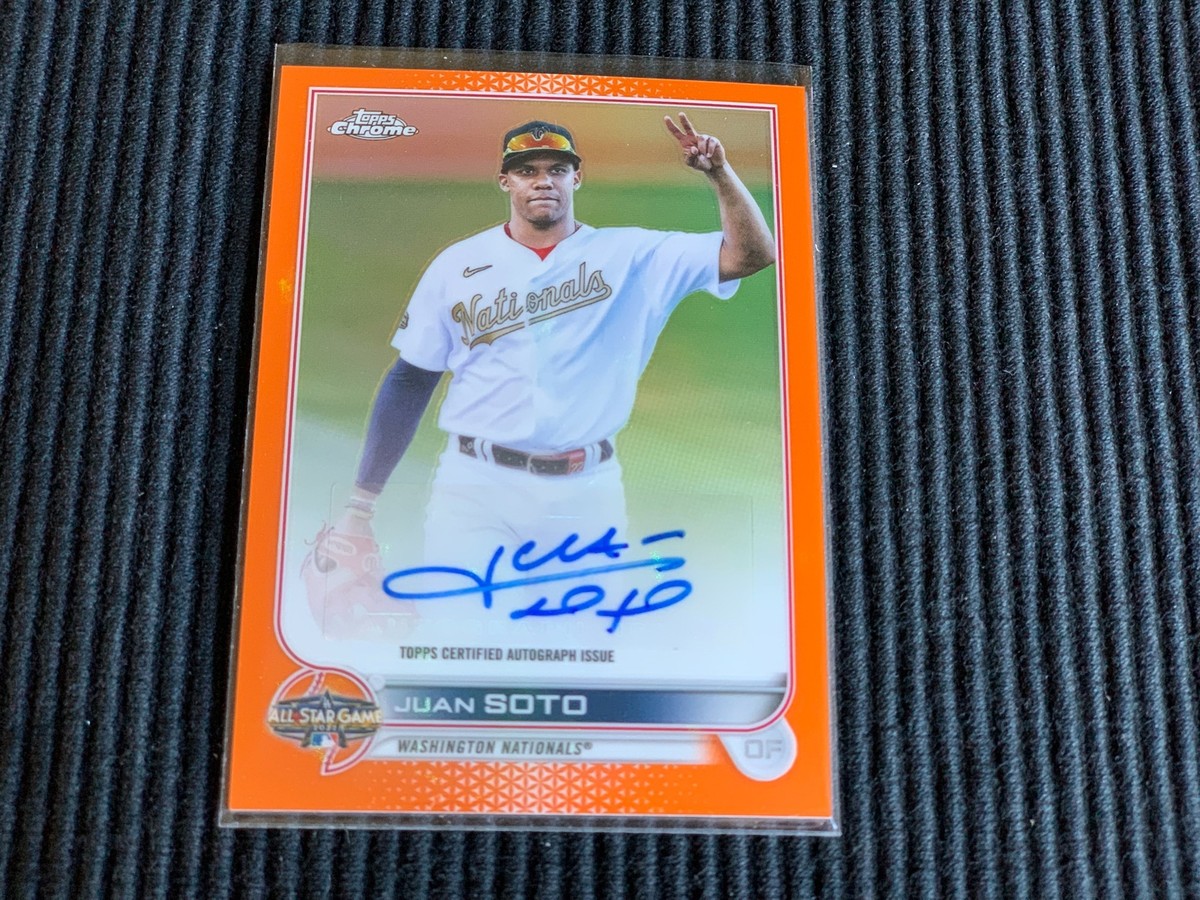 その他 Juan Soto auto psa10 topps 2018 Topps Chrome Update Juan Soto Rookie Auto PSA 10 Auto