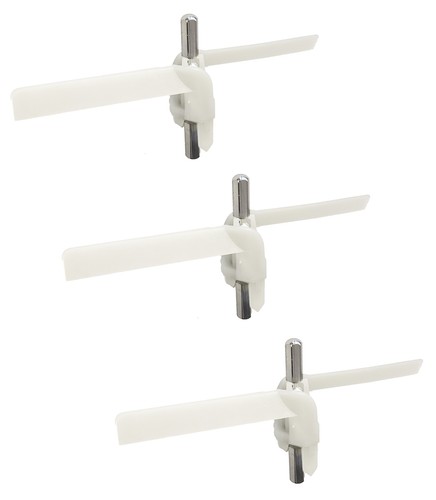 3er Set Durchlaufschnitzlerflügel Küchenmaschine passt für Bosch 00091027 091027 - Bild 1 von 11