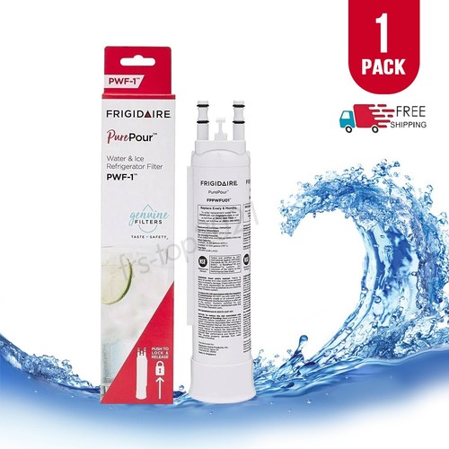 1 Pack Frigidaire PWF-1 FPPWFU01 Refrigerator PurePour Water &Ice Filter White e