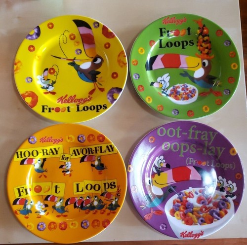 Kellogs Retro Cereal Plates & Coffee Cups - Fruit Loops, Frosted Flakes - Picture 4 of 37