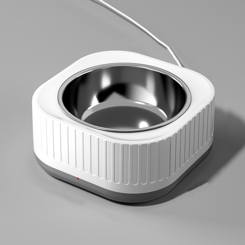 Cat Bowl Stainless Steel Constant Temperature Heating Pet Food Water Bowl - Picture 14 of 14